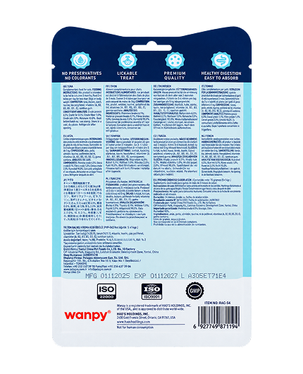 Wanpy Creamy Treats for Cats Tuna – (5x14g)