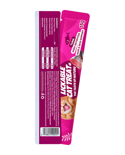 Naturaw Lickable Cat Treat Tuna 1 pcs – 15g